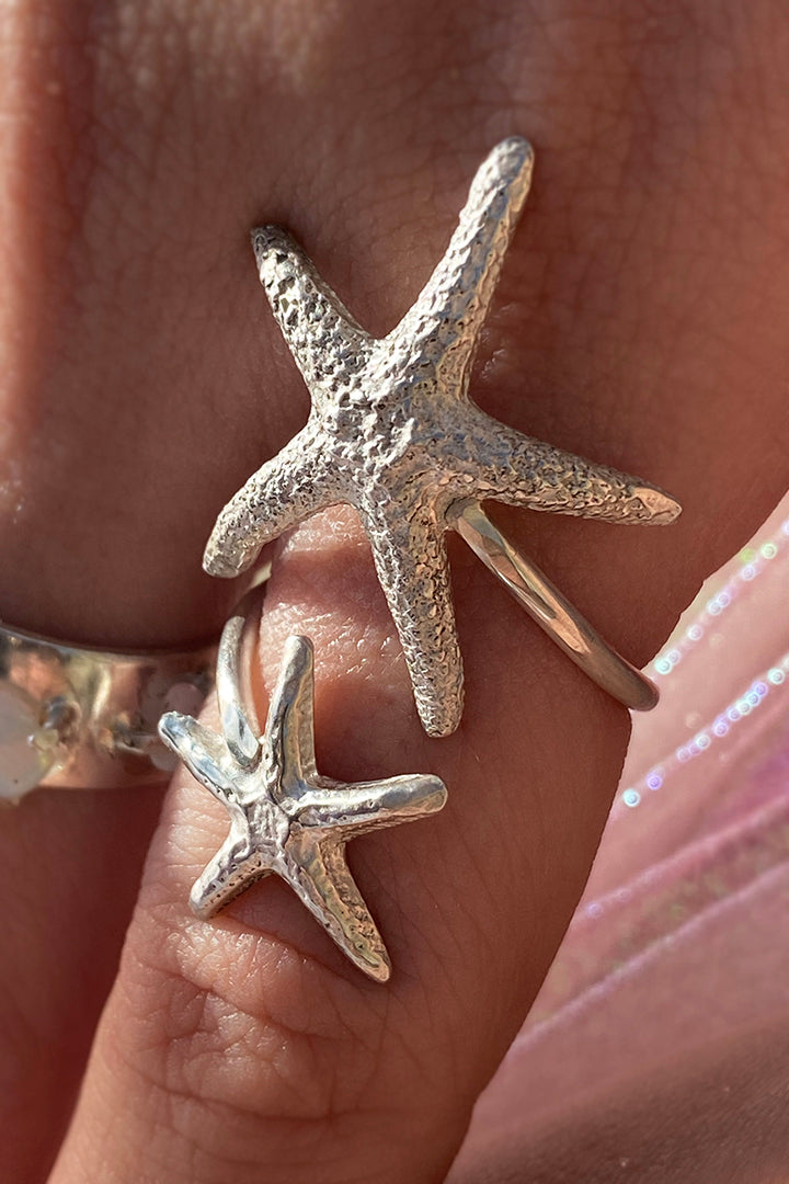 Double Starfish Ring