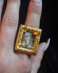 Small Baroque Venus Frame Ring