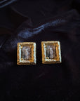 Venus Baroque Frame Earrings