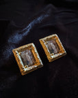 Venus Baroque Frame Earrings