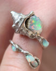 Queen Conch Geode Ring