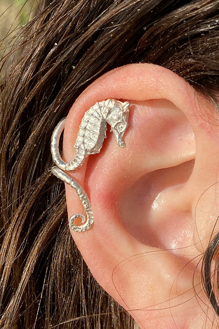 Seahorse Ear Cuff