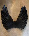 Designer Made Floating Wings in Black