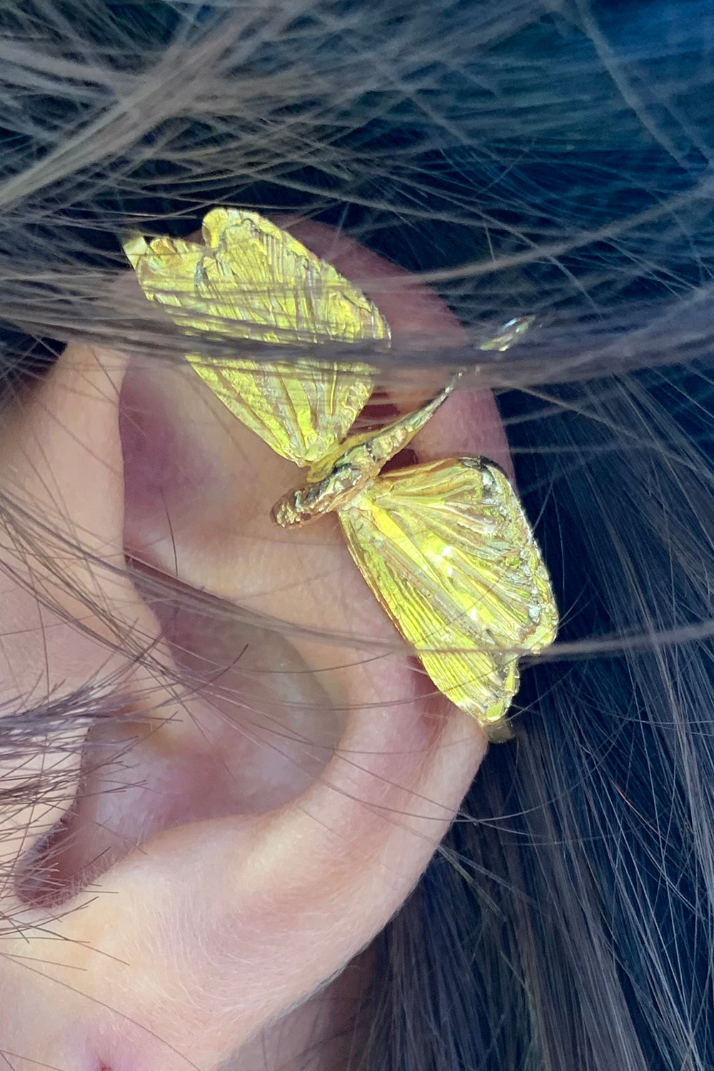 Tiny Cicada Ear Cuff