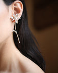 Hyacinth Pearl Earring