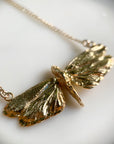 Tiny Cicada Necklace