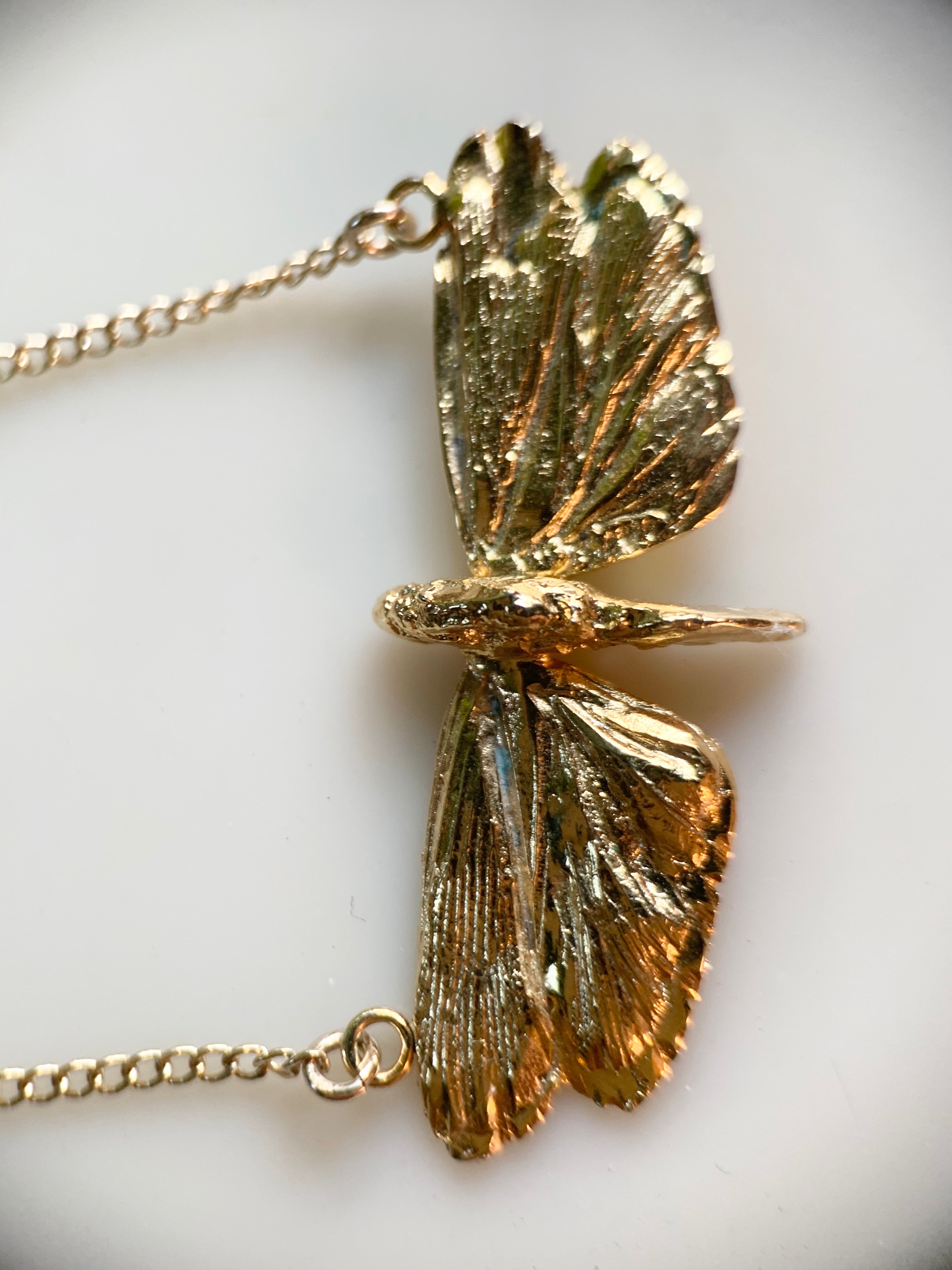 Tiny Cicada Necklace