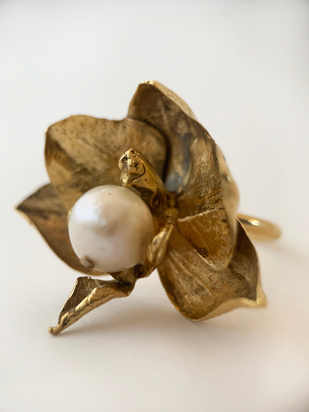 Orchid Pearl Ring